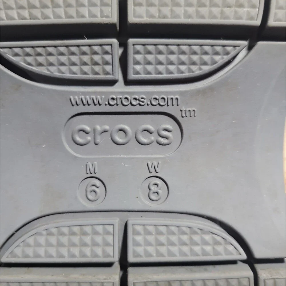 Crocs • Lil NAS X • Mega Crush • Sherpa Platform Clog Shoes • Unisex Size M6 W8